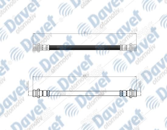 SVAC 740104 Arka Fren Hortumu Impreza Abssiz  92-00 Legacy I Abssiz 91-94 Legacy Ii Abssiz 95-99  ####